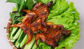 Hình ảnh cút nướng 