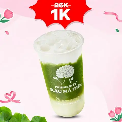 Hình ảnh DEAL 1K - Rau Má Đậu Xanh Sữa Dừa (Nhỏ)