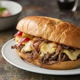 Hình ảnh Bánh Mì Bò Bulgogi Sốt Phô Mai Trứng Muối