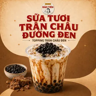 Hình ảnh Sữa Tươi Trân Châu Đường Đen