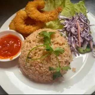 Hình ảnh Cơm tôm lăn bột