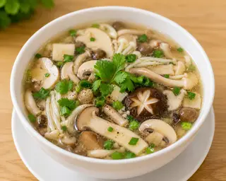 Hình ảnh Súp nấm