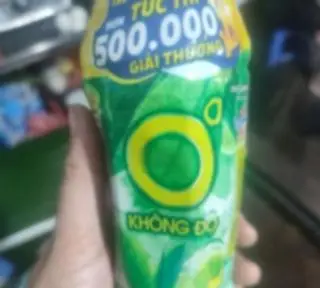 Hình ảnh chai nước Trà  xanh ko độ