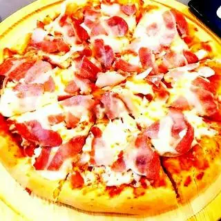 Hình ảnh Pizza siêu thịt BBQ L24 - một trà hoa quả