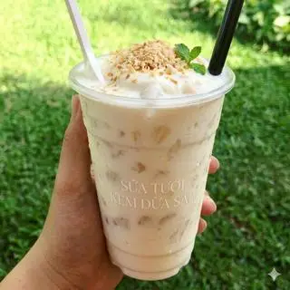 Hình ảnh Sữa tươi kem dừa sáp (size M)