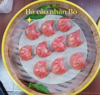 Hình ảnh Há cảo nhân Thịt Bò