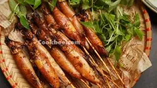 Hình ảnh Mực Nướng 5 xiên 