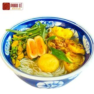Hình ảnh Bún Cá + Bao Tử + Cá Viên (Nhân Trứng Cá)