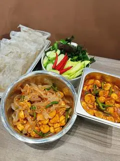 Hình ảnh Sứa Mix Trứng Non Sốt Thái