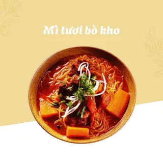 Hình ảnh Mì tươi bò kho
