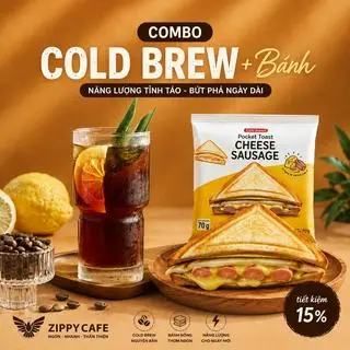 Hình ảnh Combo Cold brew + Bánh Sandwich