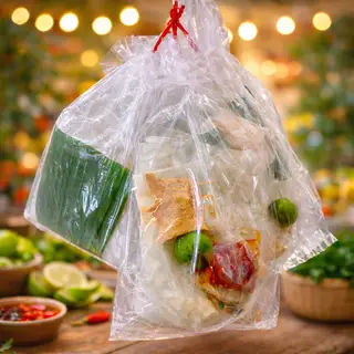 Hình ảnh Bánh Tráng Lá Chuối
