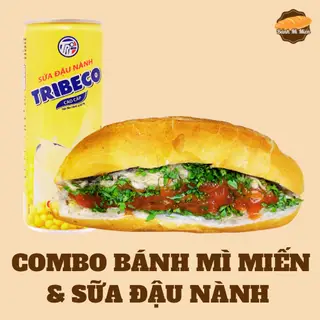Hình ảnh Combo Bánh Mì Miến & Sữa Đậu Nành