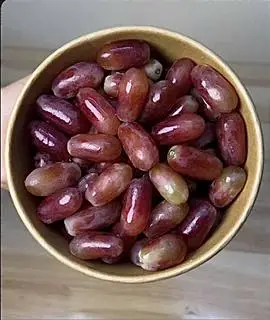 Hình ảnh Box Nho đỏ crim giòn ngọt 500gr