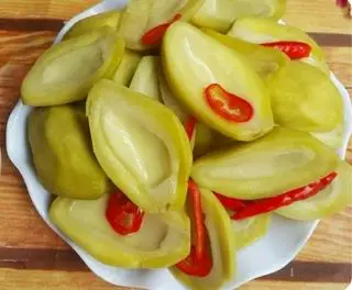 Hình ảnh 100g xoài non ngâm đường,chua ngọt, kèm muối 