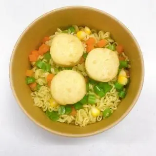 Hình ảnh Mỳ Trộn Indomie Đậu Hũ Phomai Viên