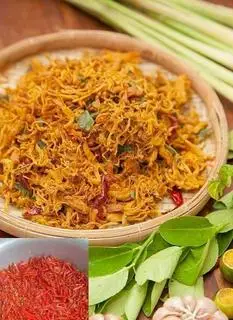 Hình ảnh khô gà lá chanh loại 250