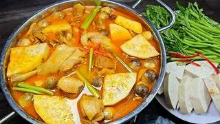 Hình ảnh Lẩu vịt nấu chao lớn 3-4 người ăn 