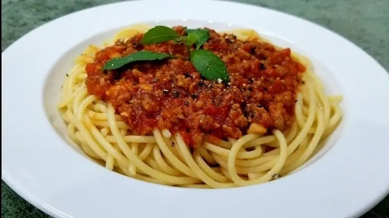 Hình ảnh Mì Ý Sốt Thịt Bò Bằm