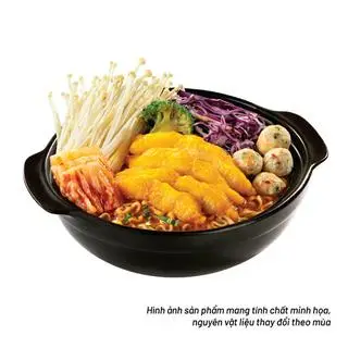 Hình ảnh Mì Kim chi cá