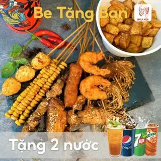 Hình ảnh Set 3 Ăn Vặt Thay Cơm No Nê - Tặng 2 Trà Tắc Tươi Mát Size Lớn