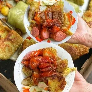 Hình ảnh Bánh chưng rán full topping