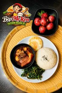 Hình ảnh cơm thịt kho trứng cút 