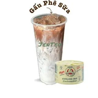 Hình ảnh Gấu Phê Sữa JenTea