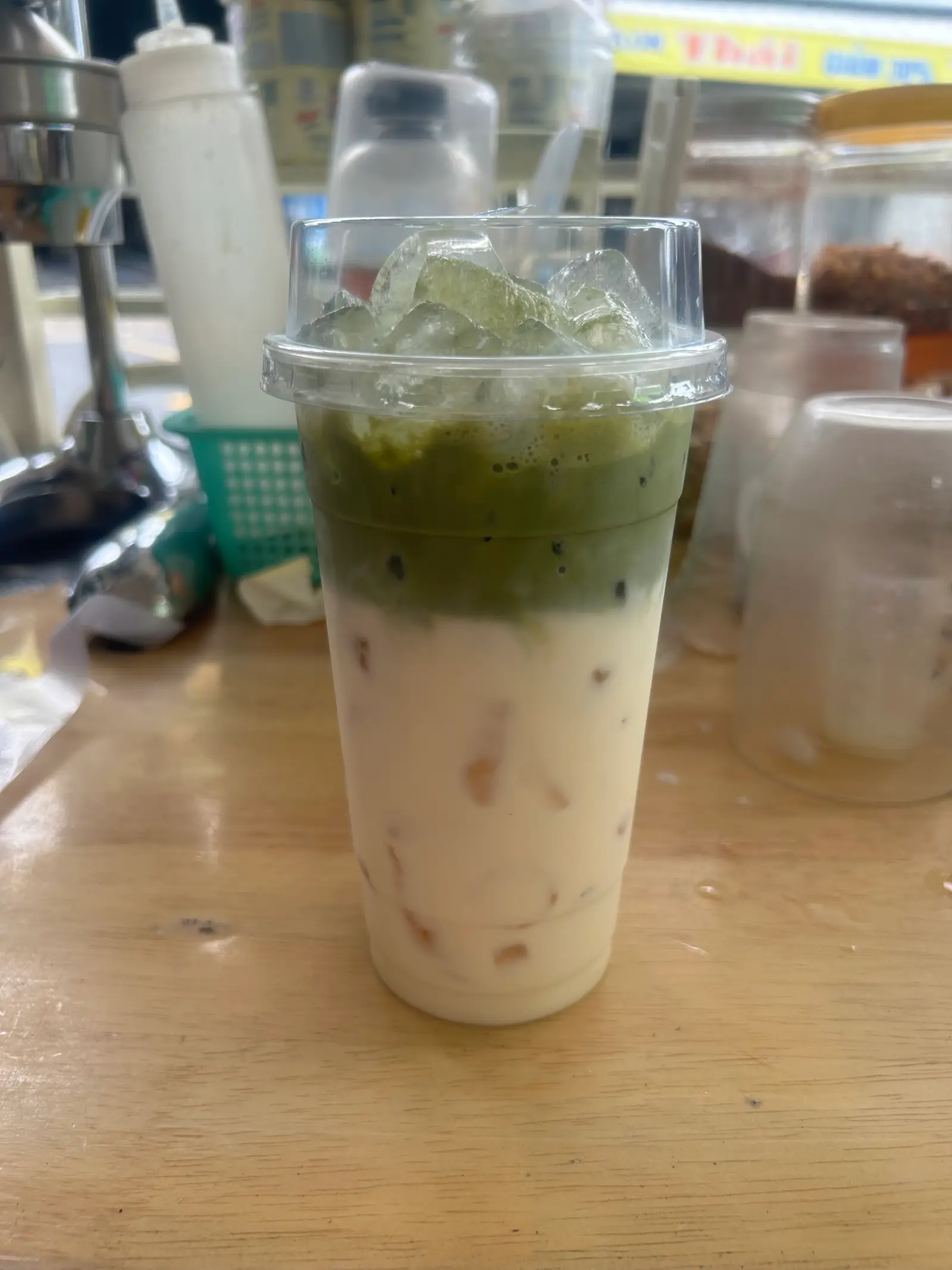 Hình ảnh Matcha sữa gấu 