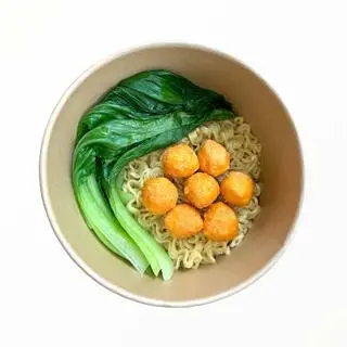 Hình ảnh Mì trộn tôm viên (7 viên)