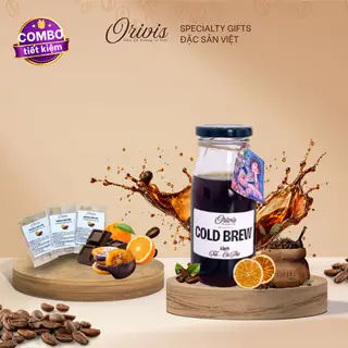 Hình ảnh ColdBrew Cafe Kèm Socola Cam Dẻo