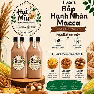Hình ảnh Bắp Hạnh Nhân Macca