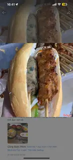 Hình ảnh Bánh mì 1 xiên 1 dồi sụn 