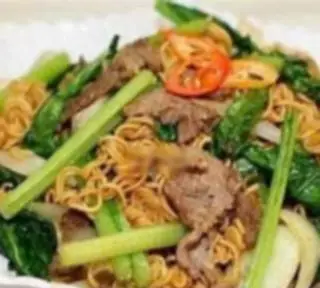 Hình ảnh Mì trộn bò (2 gói) tặng coca tươi
