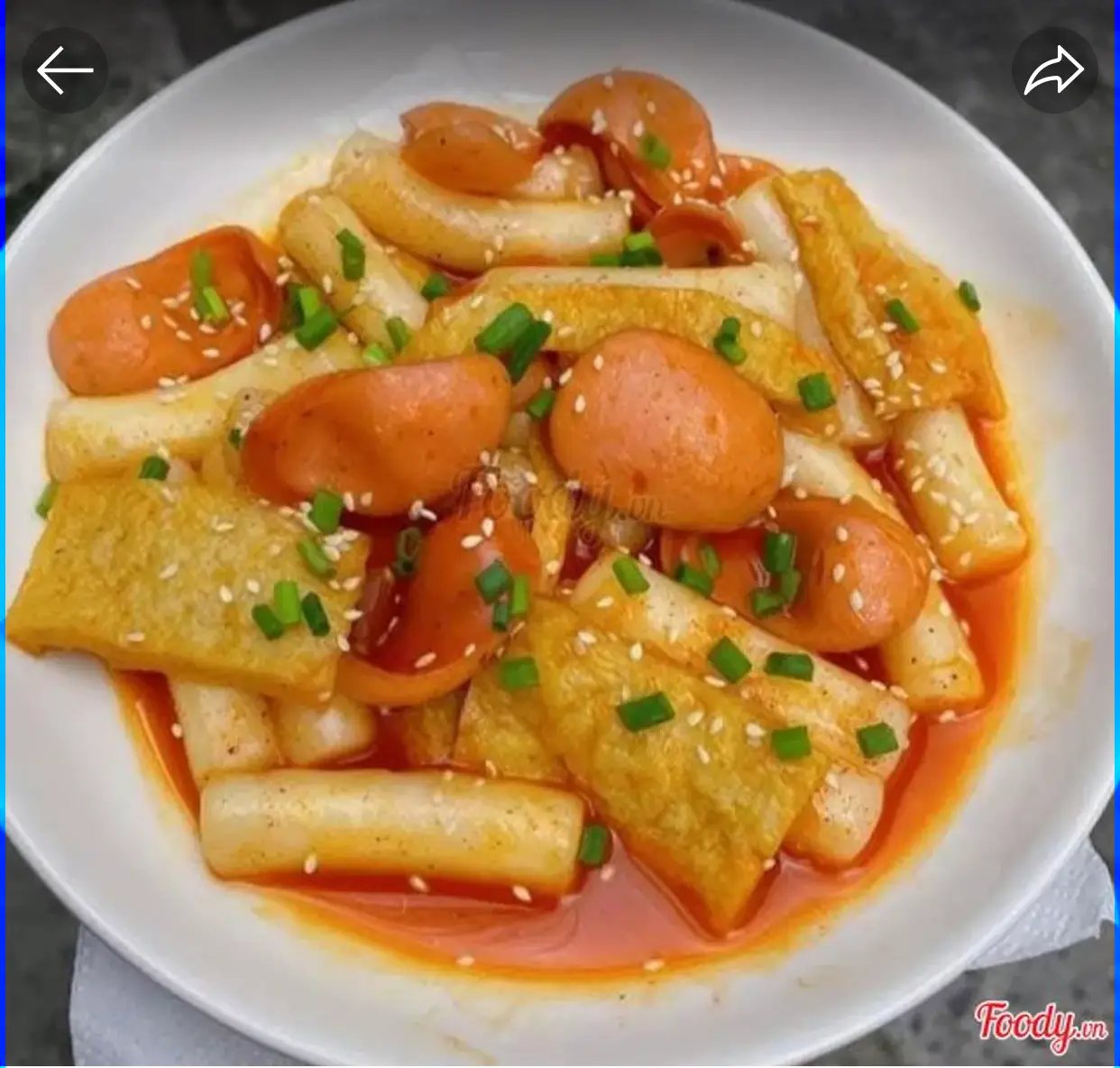 Hình ảnh 1 Tokbokki Xúc Xích - Sprite Bạc Hà