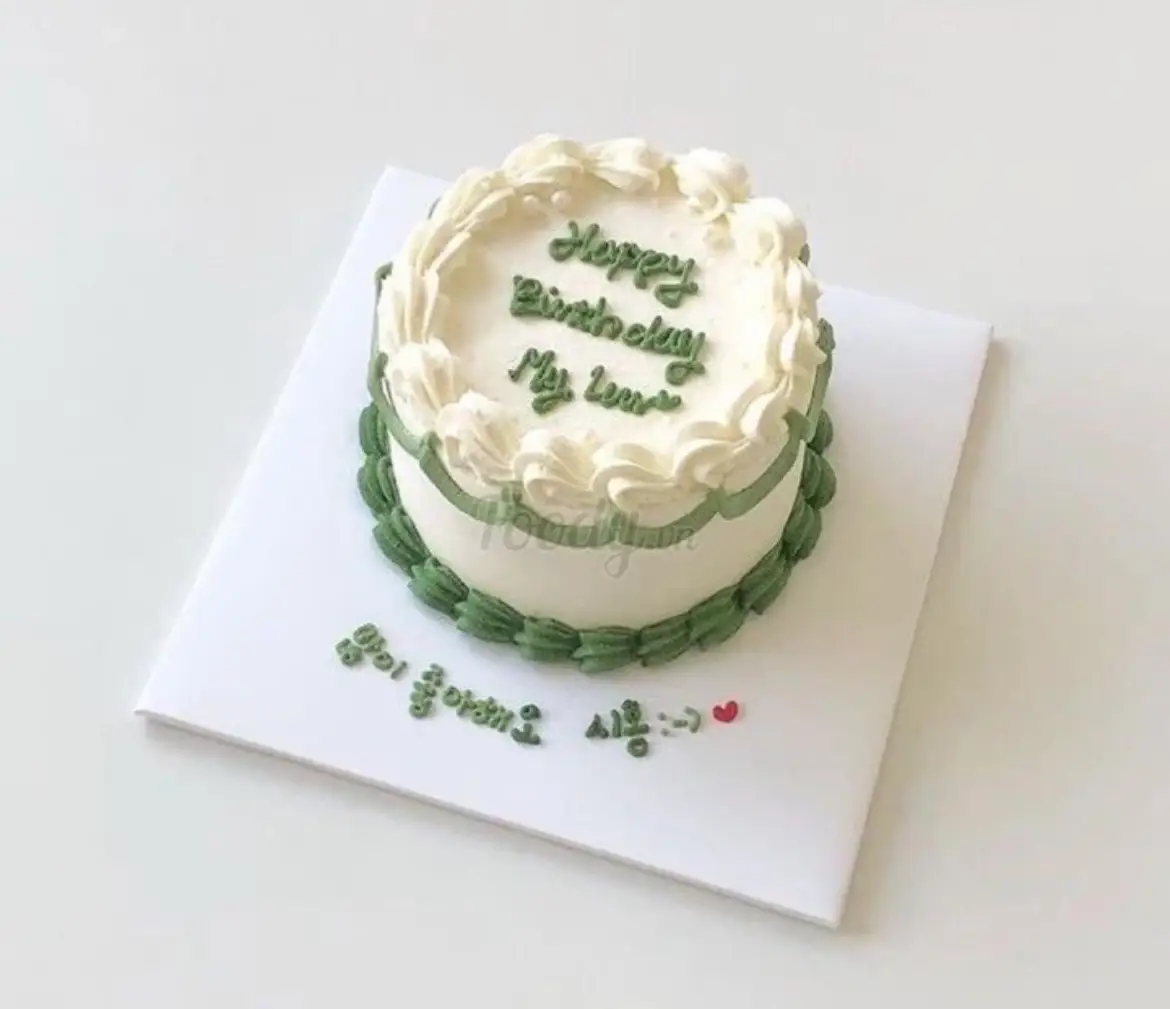 Hình ảnh bánh hàn quốc xanh 