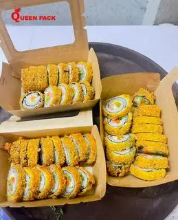 Hình ảnh CƠM CUỘN CHIÊN GIÒN