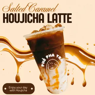 Hình ảnh Houjicha Latte Caramel