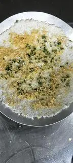 Hình ảnh Phần cơm cháy chà bông (cơm cháy chà bông,kèm kho quẹt + rau luộc)