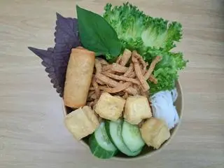 Hình ảnh Bún Nước Tương : Sườn non - Chả giò & Đậu hủ 