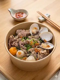 Hình ảnh Bún Thái Ba Chỉ Bò