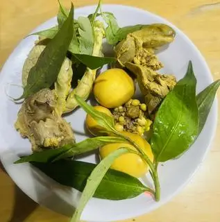 Hình ảnh miến lòng gà 