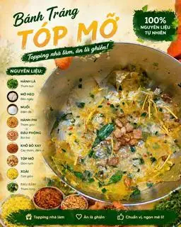 Hình ảnh Bánh tráng tóp mỡ