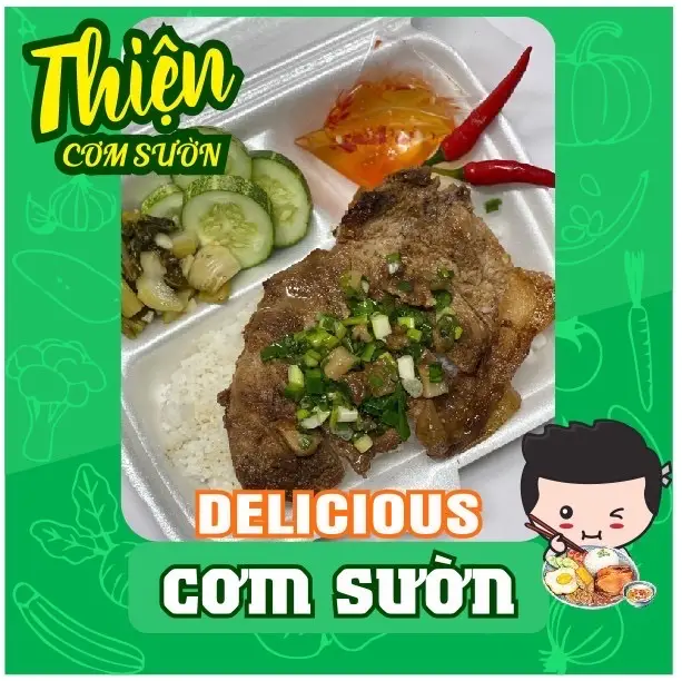 Hình ảnh Cơm sườn ốpla