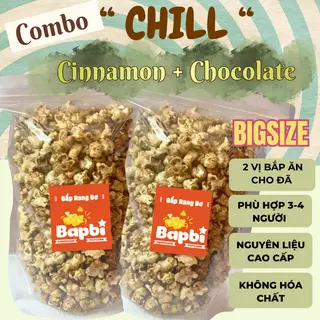 Hình ảnh Combo Bắp Rang Chill ( Quế & Chocolate)
