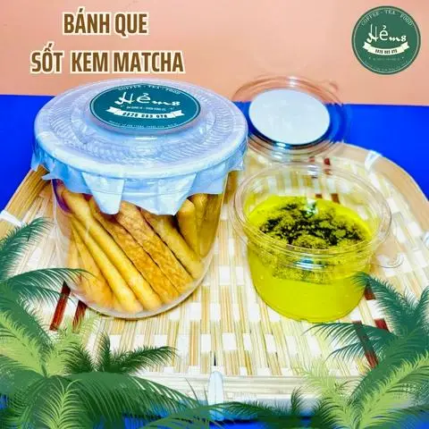 Hình ảnh SET BÁNH QUE SỐT KEM CHEESE MATCHA