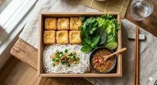 Hình ảnh Bún mắm nêm đậu hũ