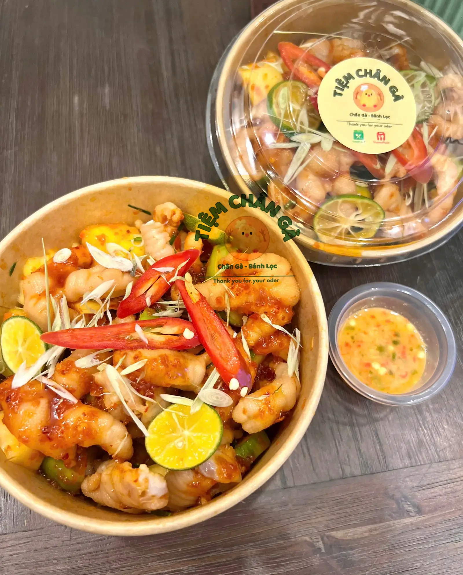 Hình ảnh Size L - Chân Gà sốt Thái (Rút Xương)
