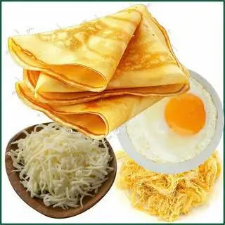 Hình ảnh Bánh phô mai trứng chà bông 