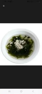 Hình ảnh Canh rong biển thịt bằm